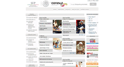 Desktop Screenshot of conevyt.org.mx